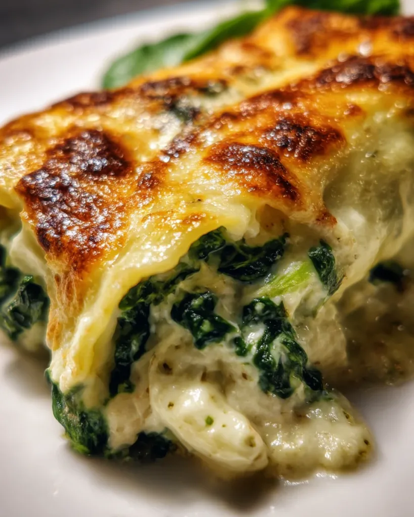 Spinach & Ricotta Cannelloni