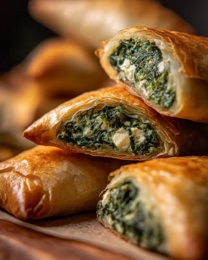 Spinach and Feta Stuffed Borek