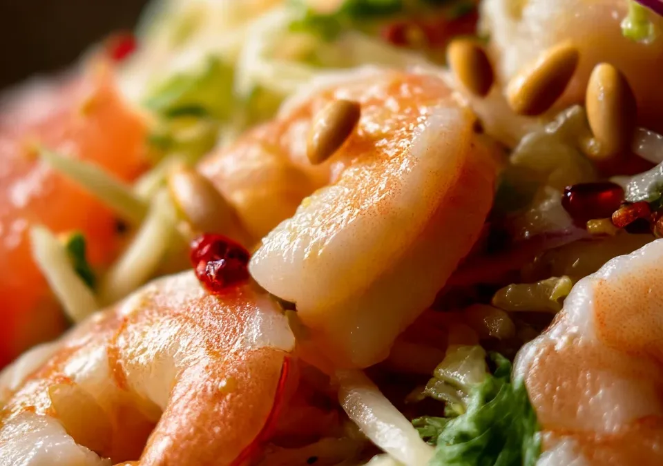 Thai-Inspired Pomelo & Shrimp Salad