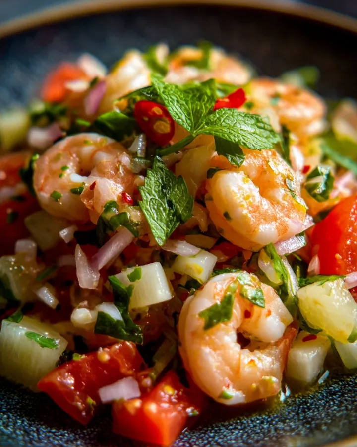Thai-Inspired Pomelo & Shrimp Salad