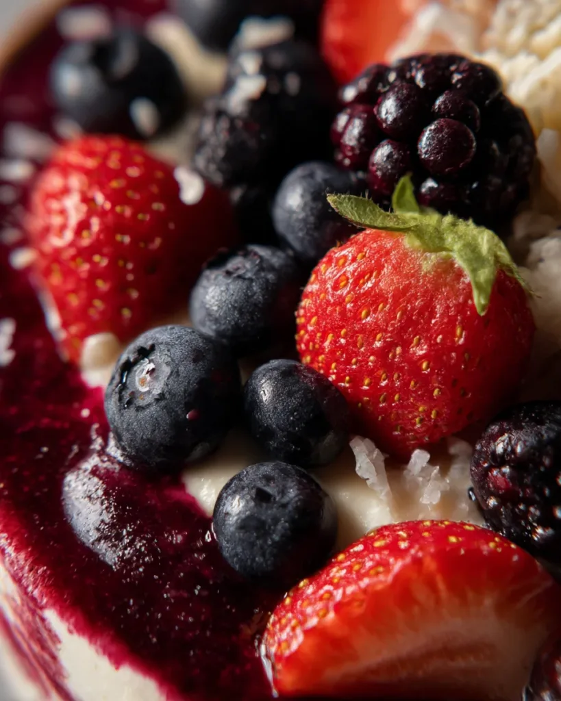 Tropical Acai Berry Parfait