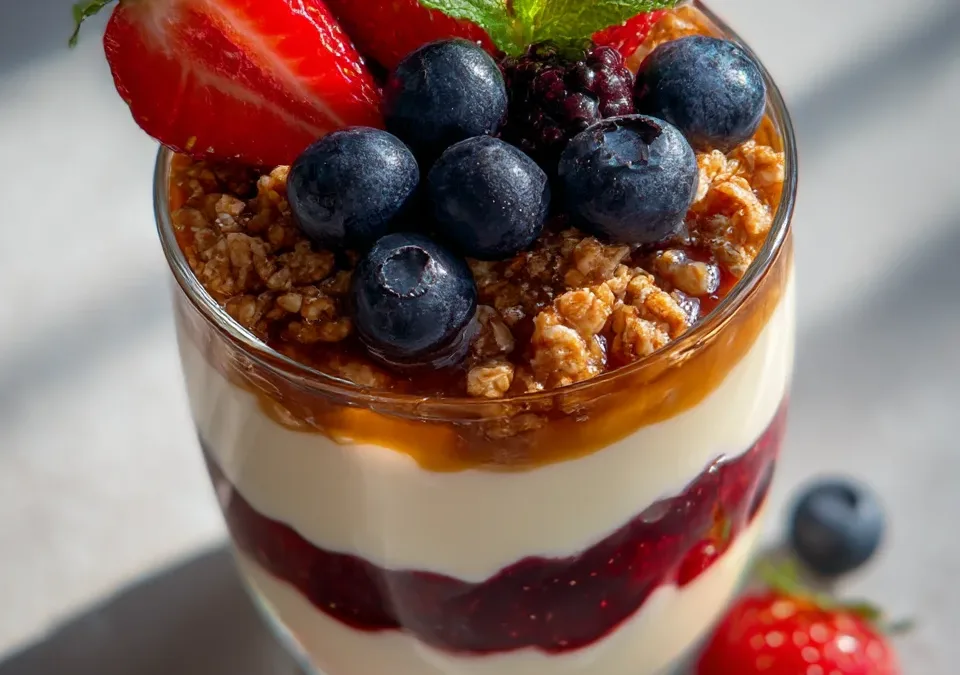 Tropical Acai Berry Parfait