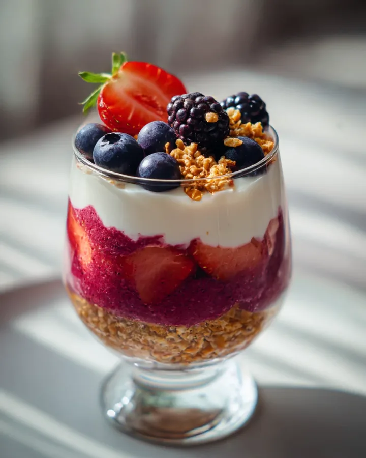 Tropical Acai Berry Parfait