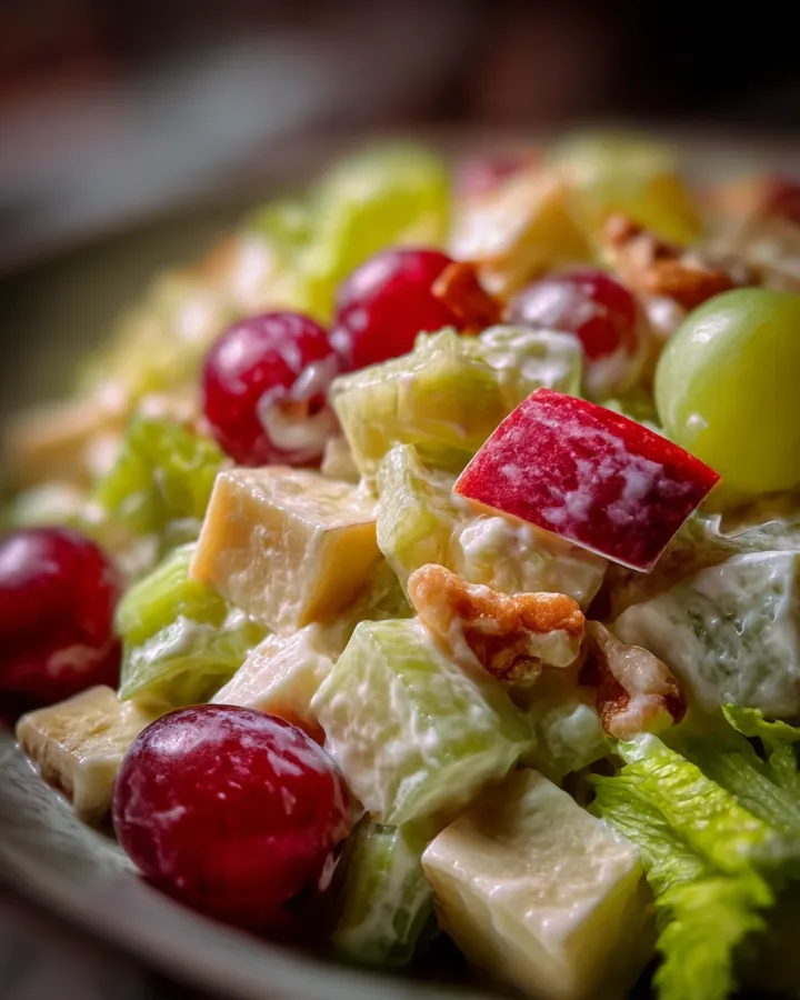 Waldorf Salad with Apples and Celery