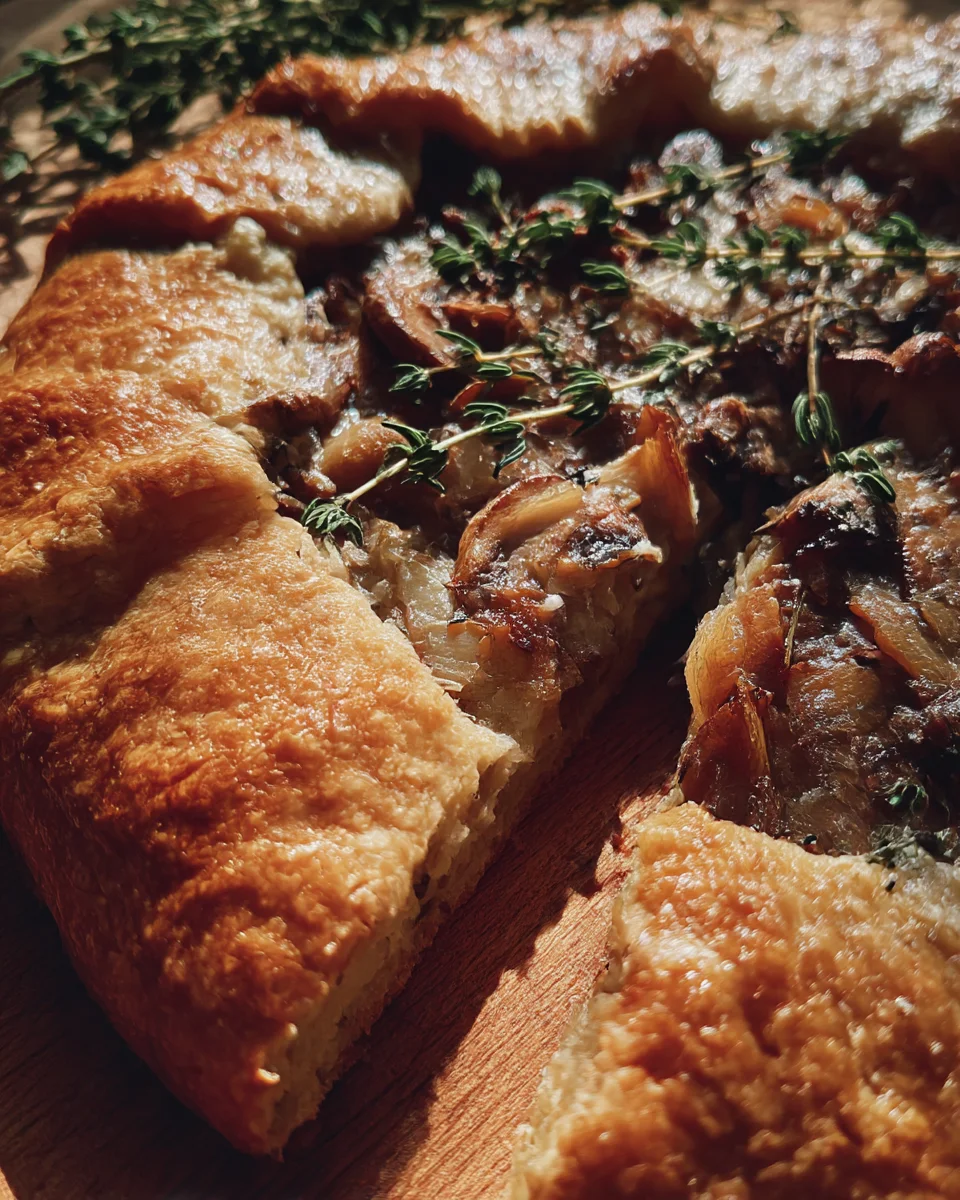 Wild Mushroom & Thyme Galette
