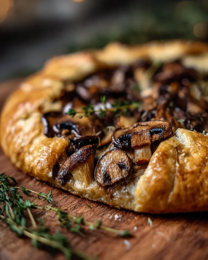 Wild Mushroom & Thyme Galette