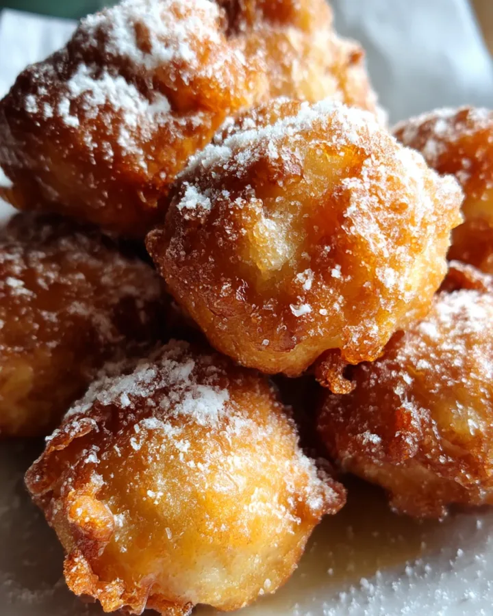 Air Fryer Apple Fritter Minis
