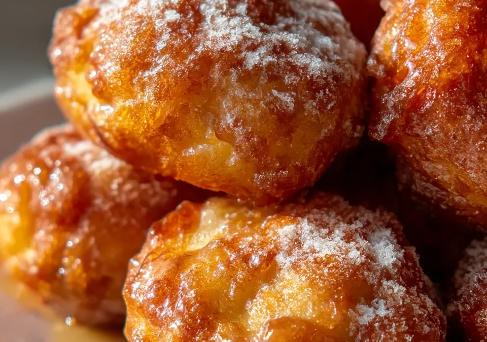 Air Fryer Apple Fritter Minis