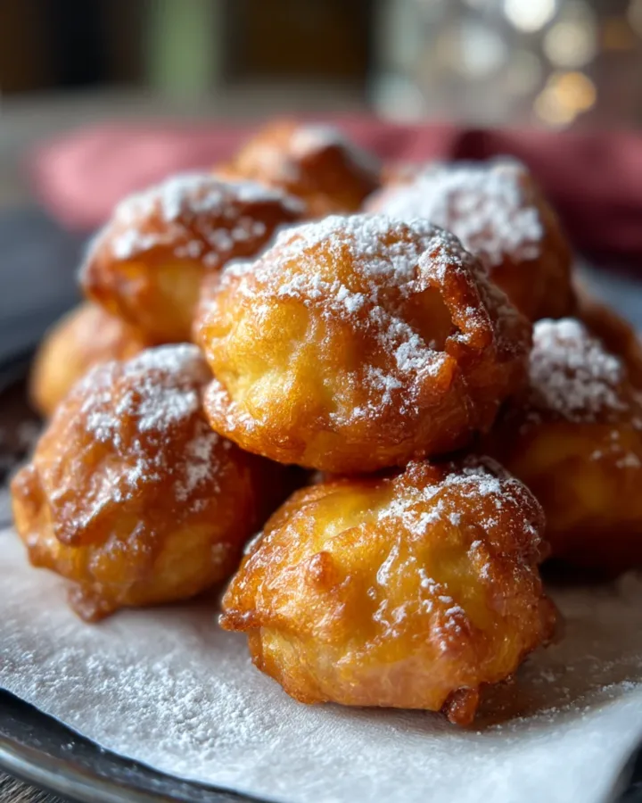 Air Fryer Apple Fritter Minis
