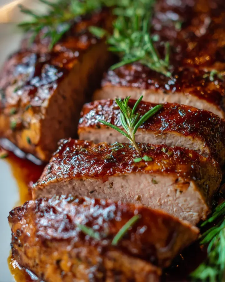 Balsamic Glazed Pork Tenderloin