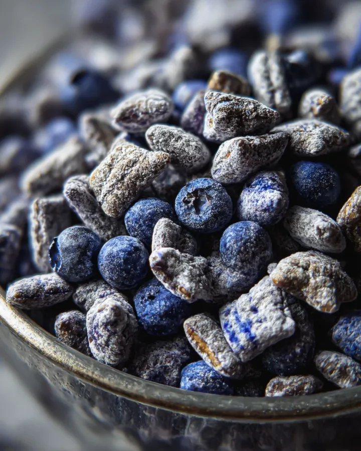 Blueberry Puppy Chow