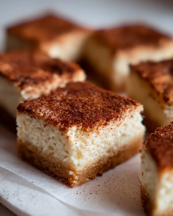 Chai Spice Snickerdoodle Bars