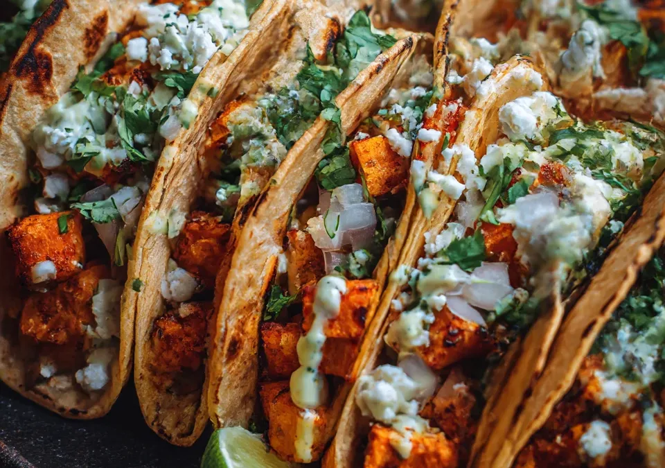 Chipotle Lime Sweet Potato Tacos