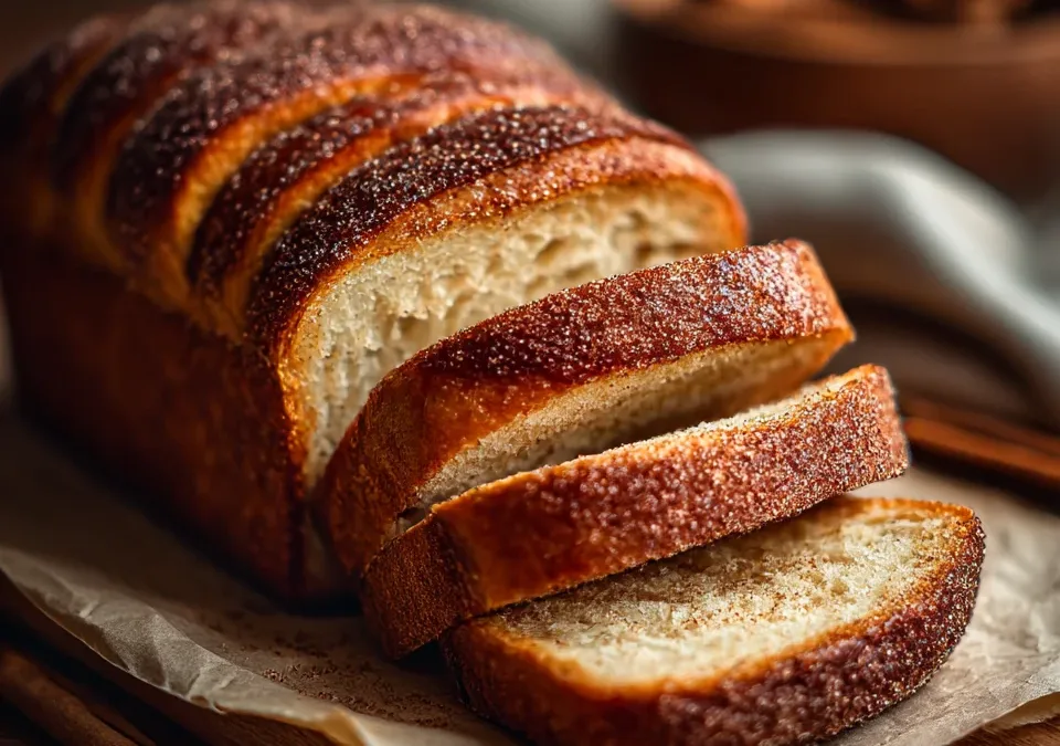 Cinnamon Sugar Churro Loaf Bread