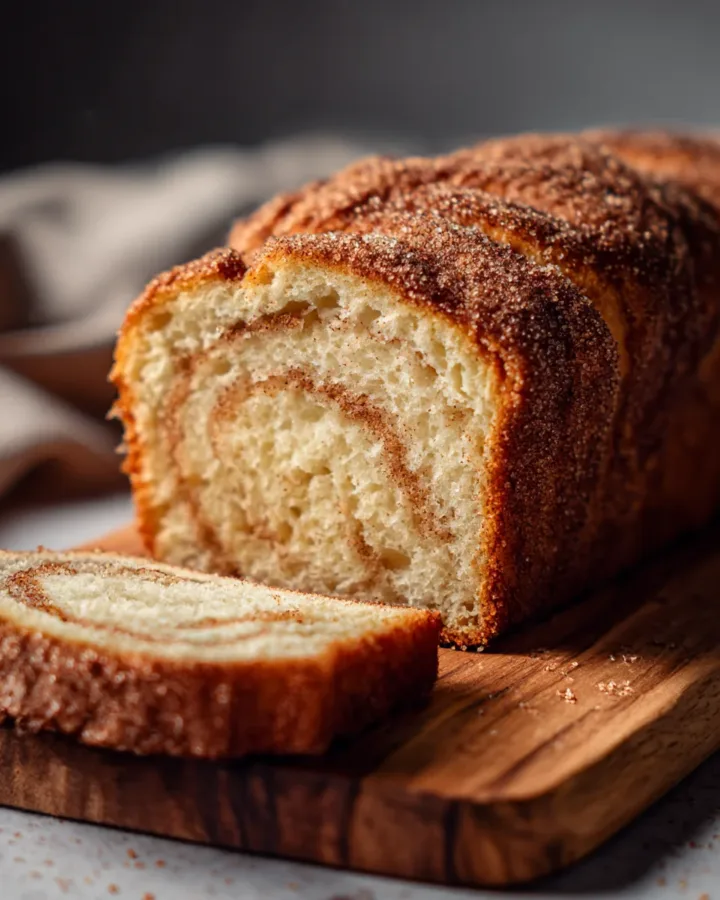 Cinnamon Sugar Churro Loaf Bread