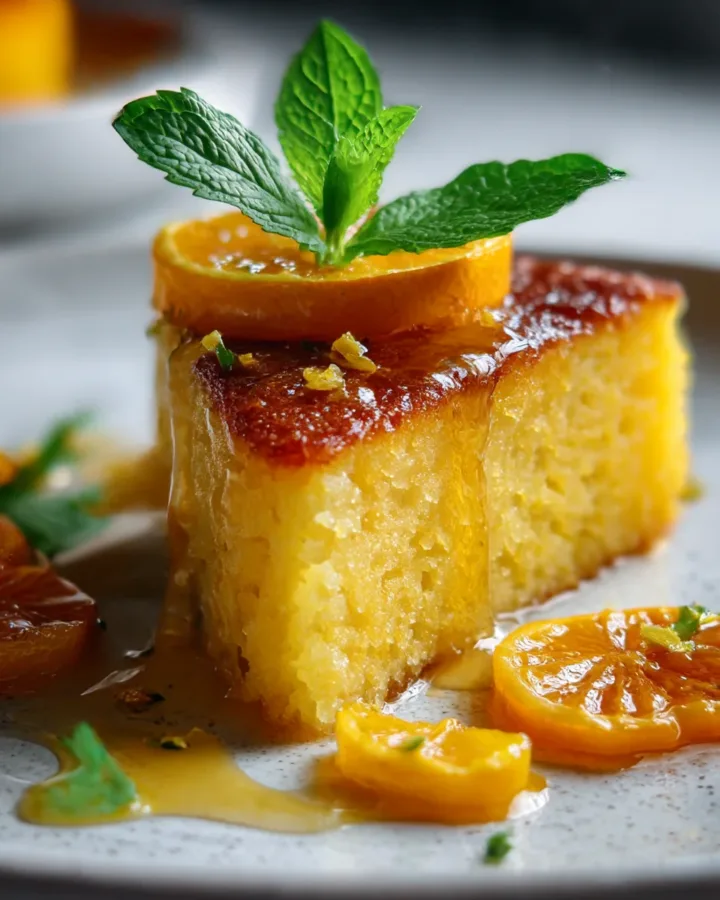 Citrus Olive Oil Polenta Cake