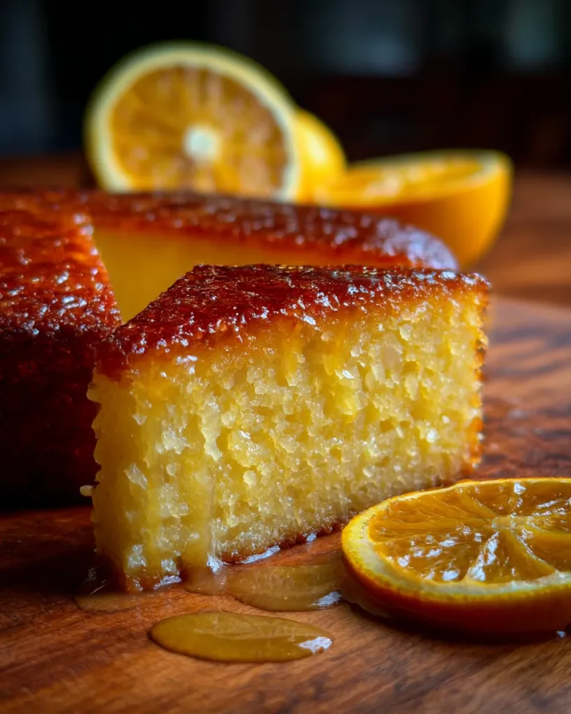 Citrus Olive Oil Polenta Cake
