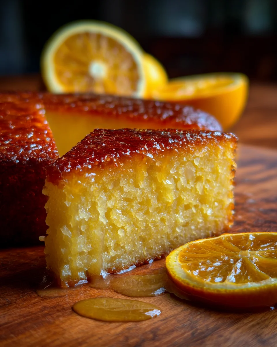 Citrus Olive Oil Polenta Cake