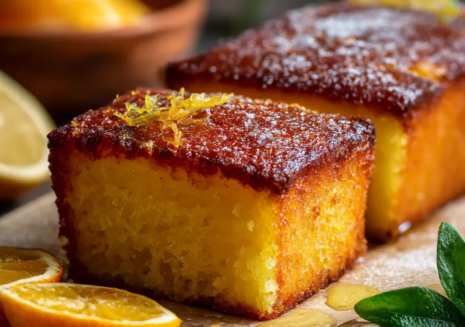 Citrus Olive Oil Polenta Cake