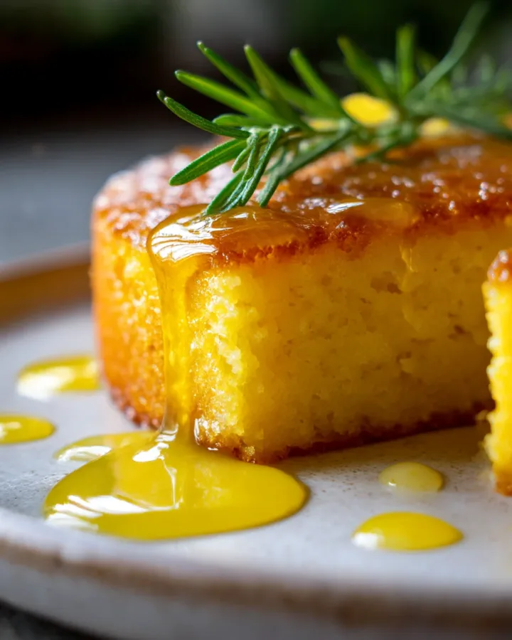 Citrus Olive Oil Polenta Cake