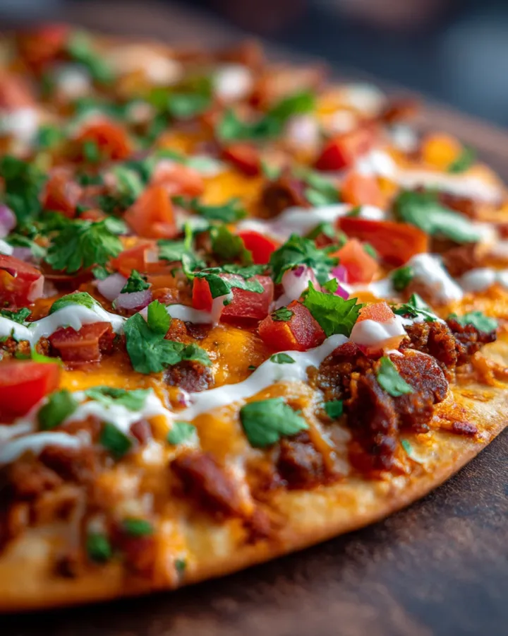 Copycat Taco Bell Mexican Pizza