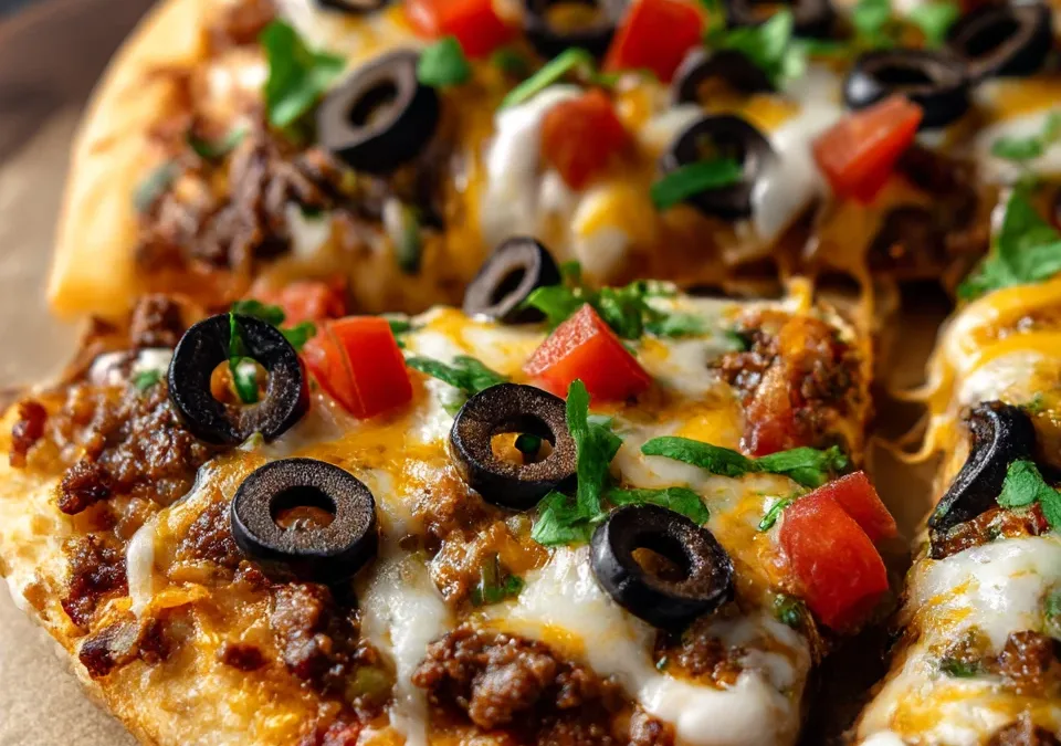 Copycat Taco Bell Mexican Pizza