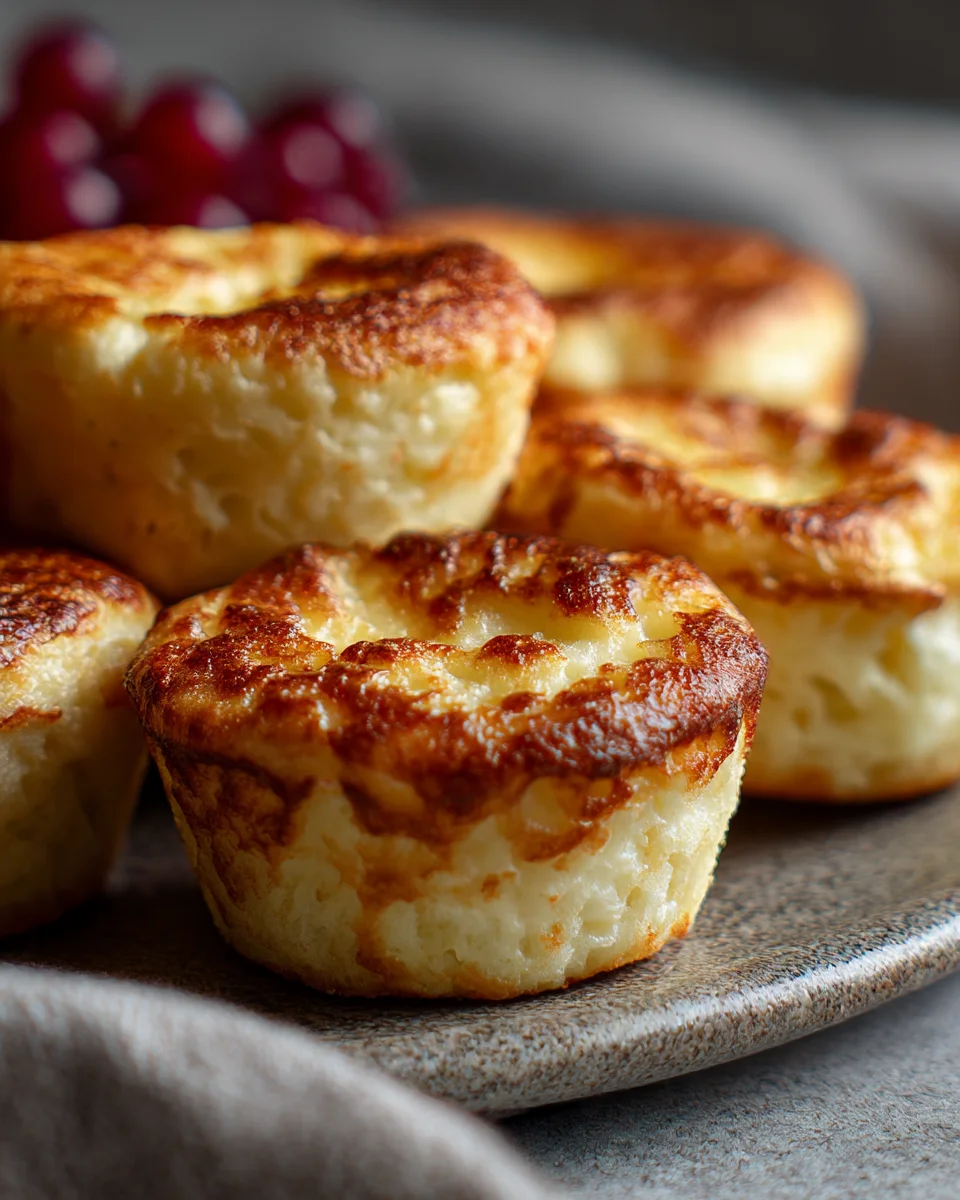 Cottage Cheese Pancake Muffins