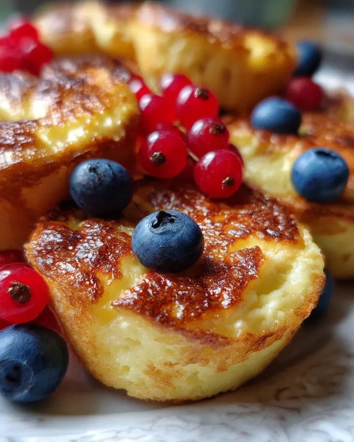 Cottage Cheese Pancake Muffins