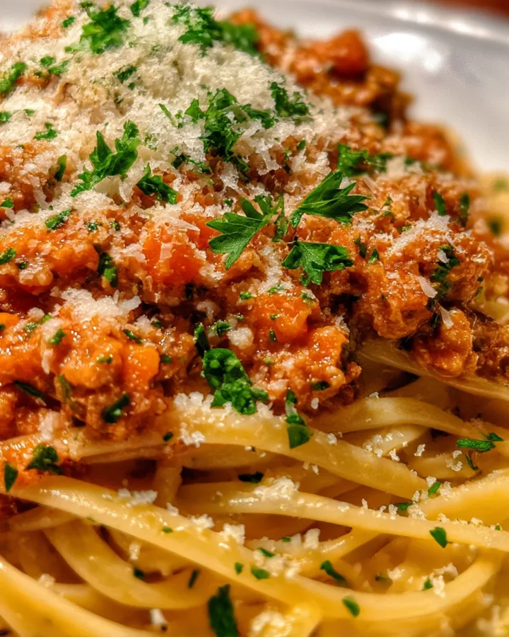 Hidden Veggie Turkey Bolognese
