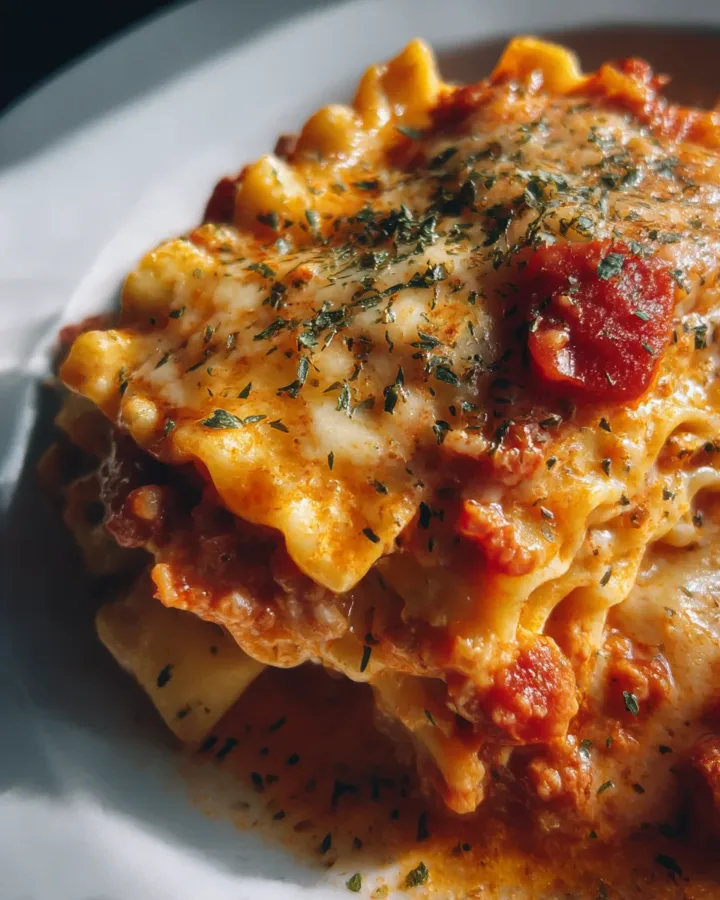 High-Protein Lasagna Soup