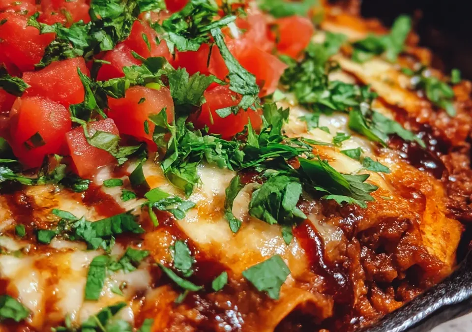Lazy Girl Enchilada Skillet