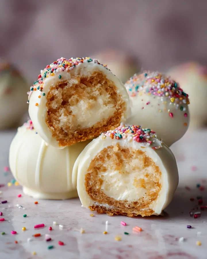 Milk Bar Cake Pop Cheesecake Bites