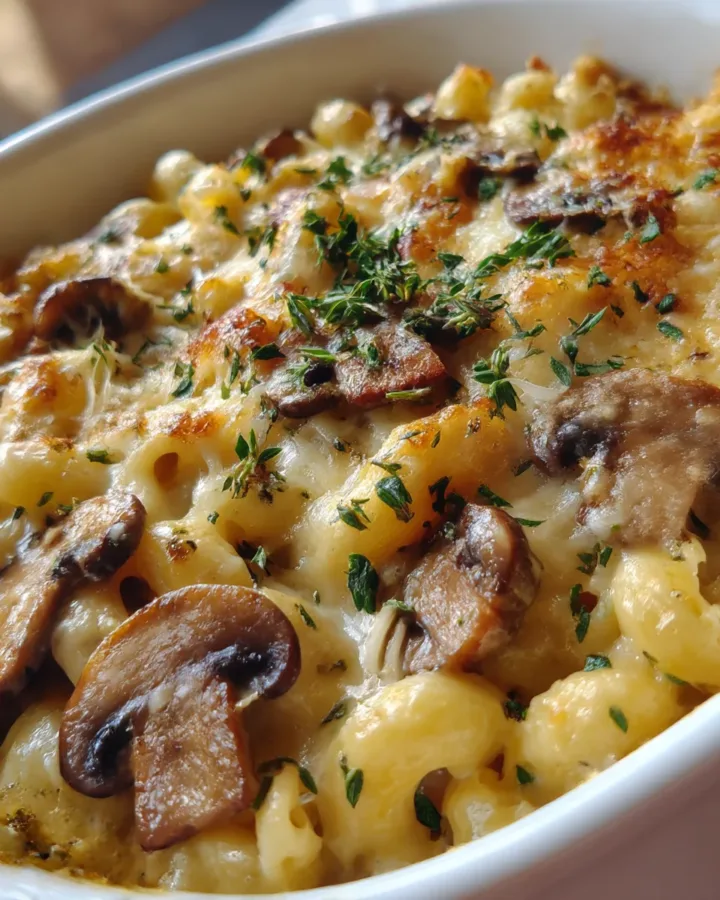 Mushroom & Truffle Mac and Cheese