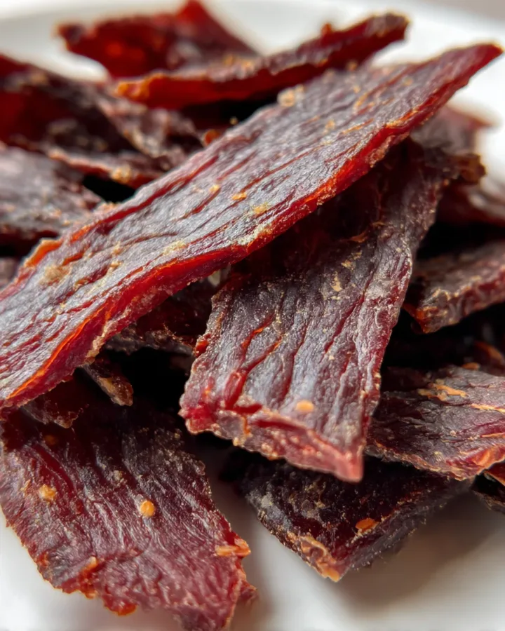 Oven-Dehydrated Beef Jerky Recipe