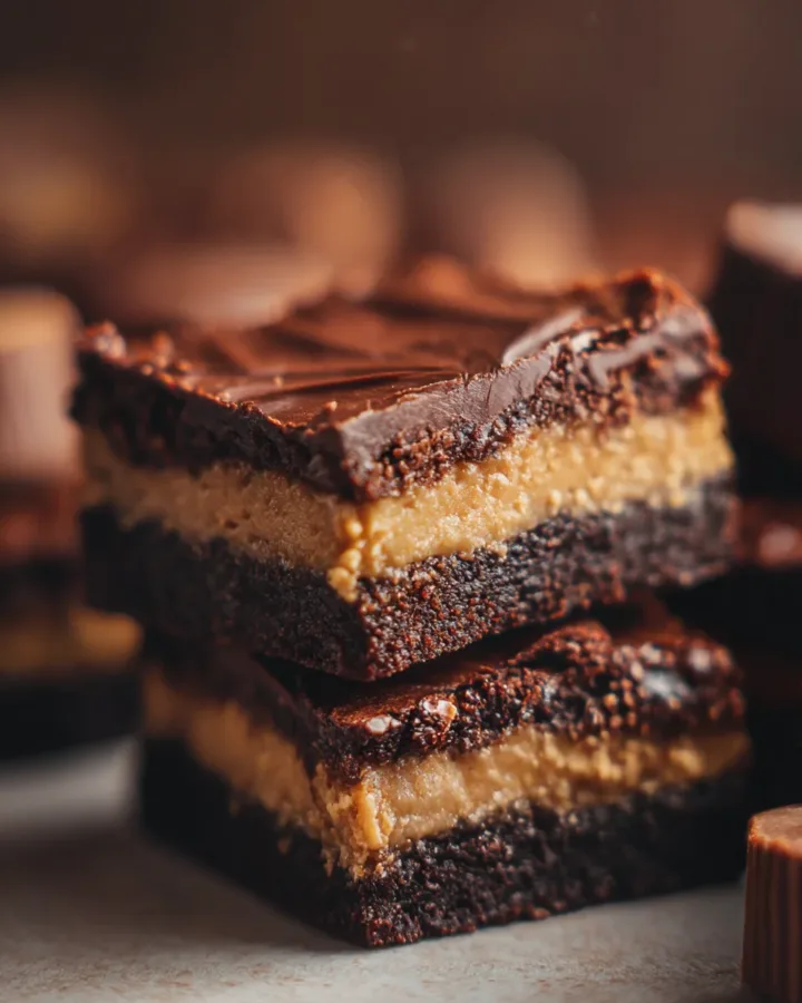 Peanut Butter Cup Fudge Brownies