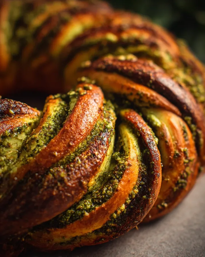 Pesto Babka Wreath