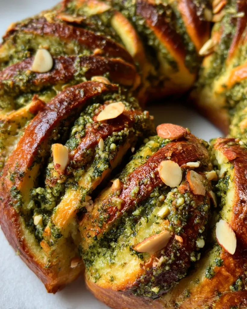 Pesto Babka Wreath