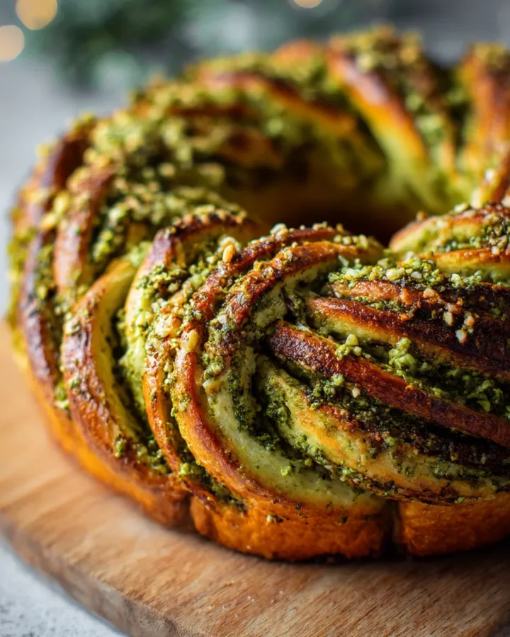 Pesto Babka Wreath