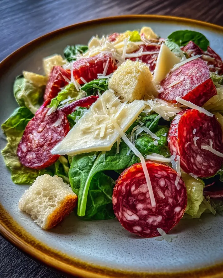 Salami & Provolone Grinder Salad