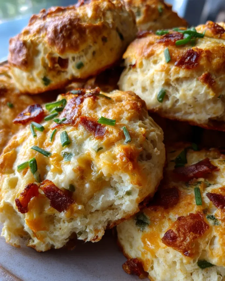 Savory Jalapeño Popper Sourdough Discard Scones