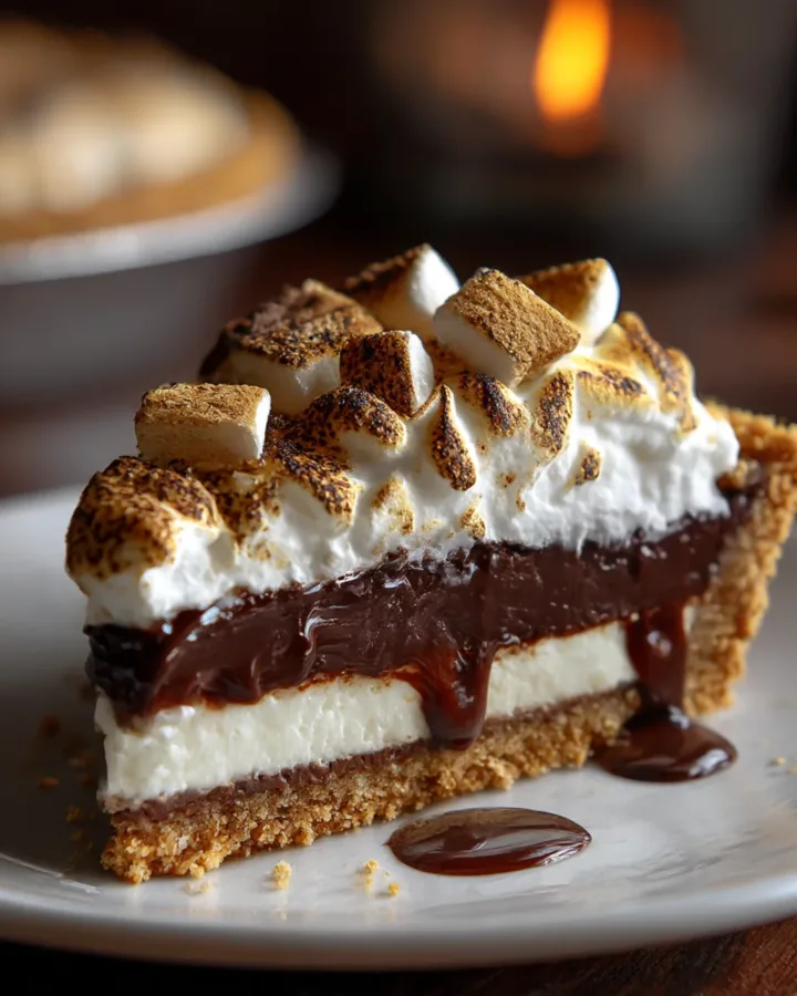S’mores Milkshake Pie