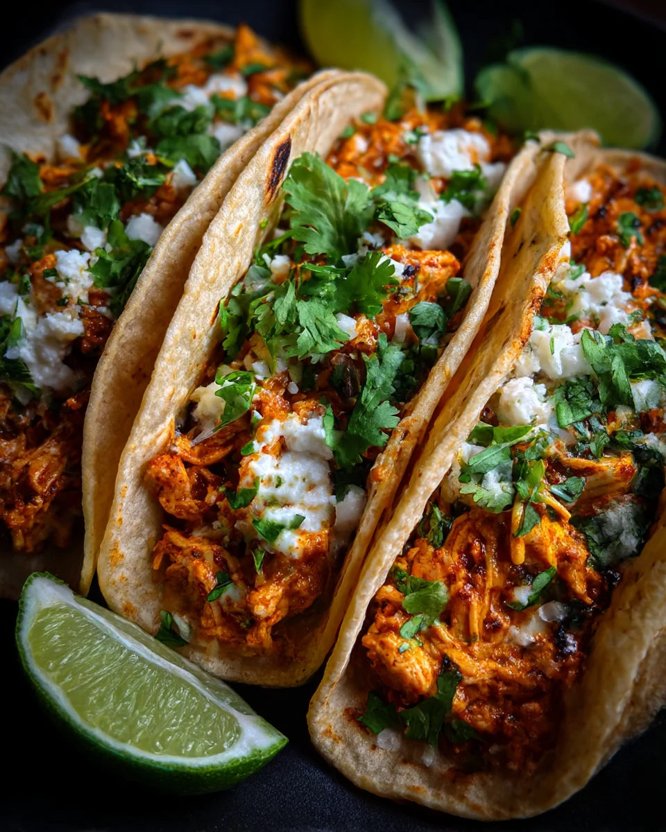Third-Culture Butter Chicken Tacos