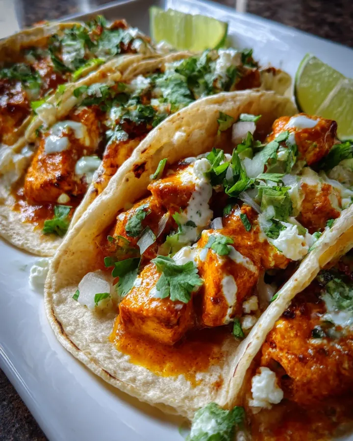 Third-Culture Butter Chicken Tacos