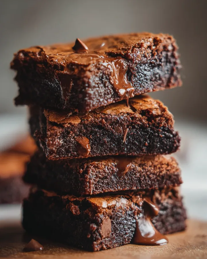 Triple Chocolate Brookies