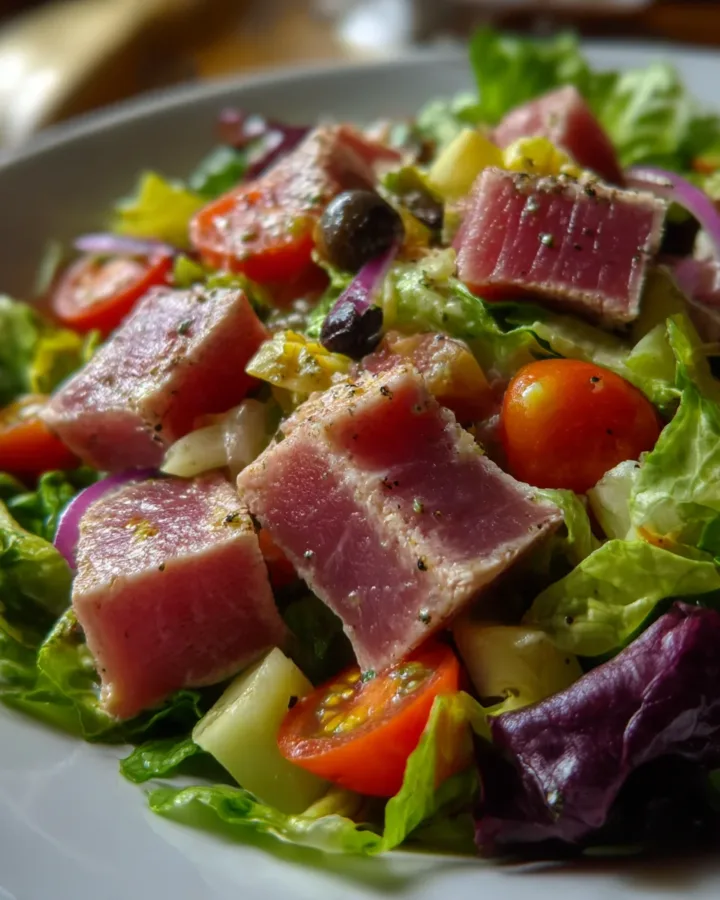 Tuna Club Chopped Salad