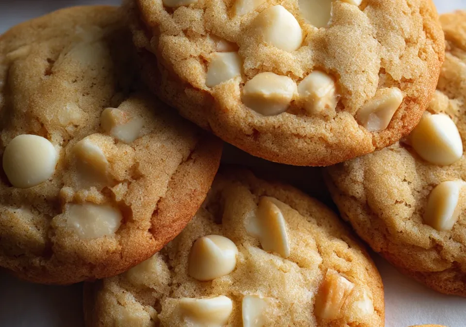 White Chocolate Macadamia Nut Cookies
