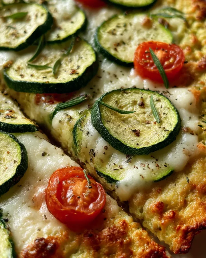 Zucchini Pizza Crust