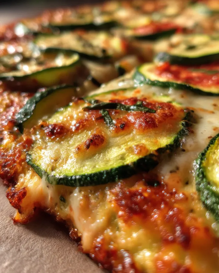 Zucchini Pizza Crust