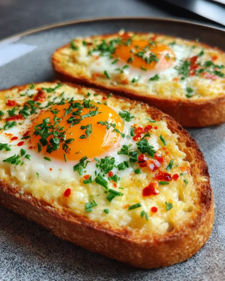 rated Egg Toast with Chili Crunch