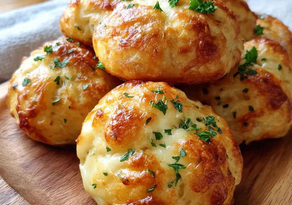 Air Fryer Cheesy Garlic Knots